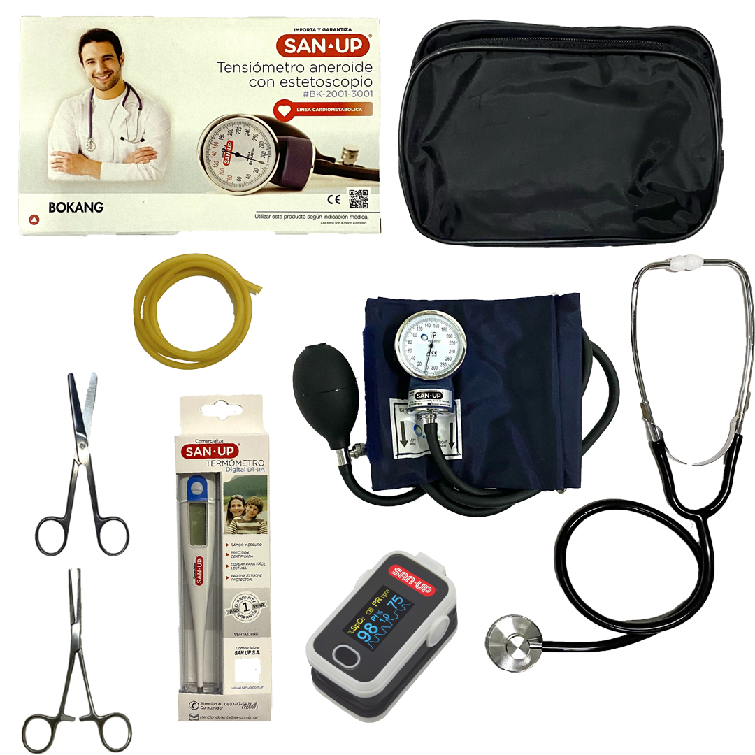San Up Kit / Set De Enfermeria Super Completo San Up Con Oximetro