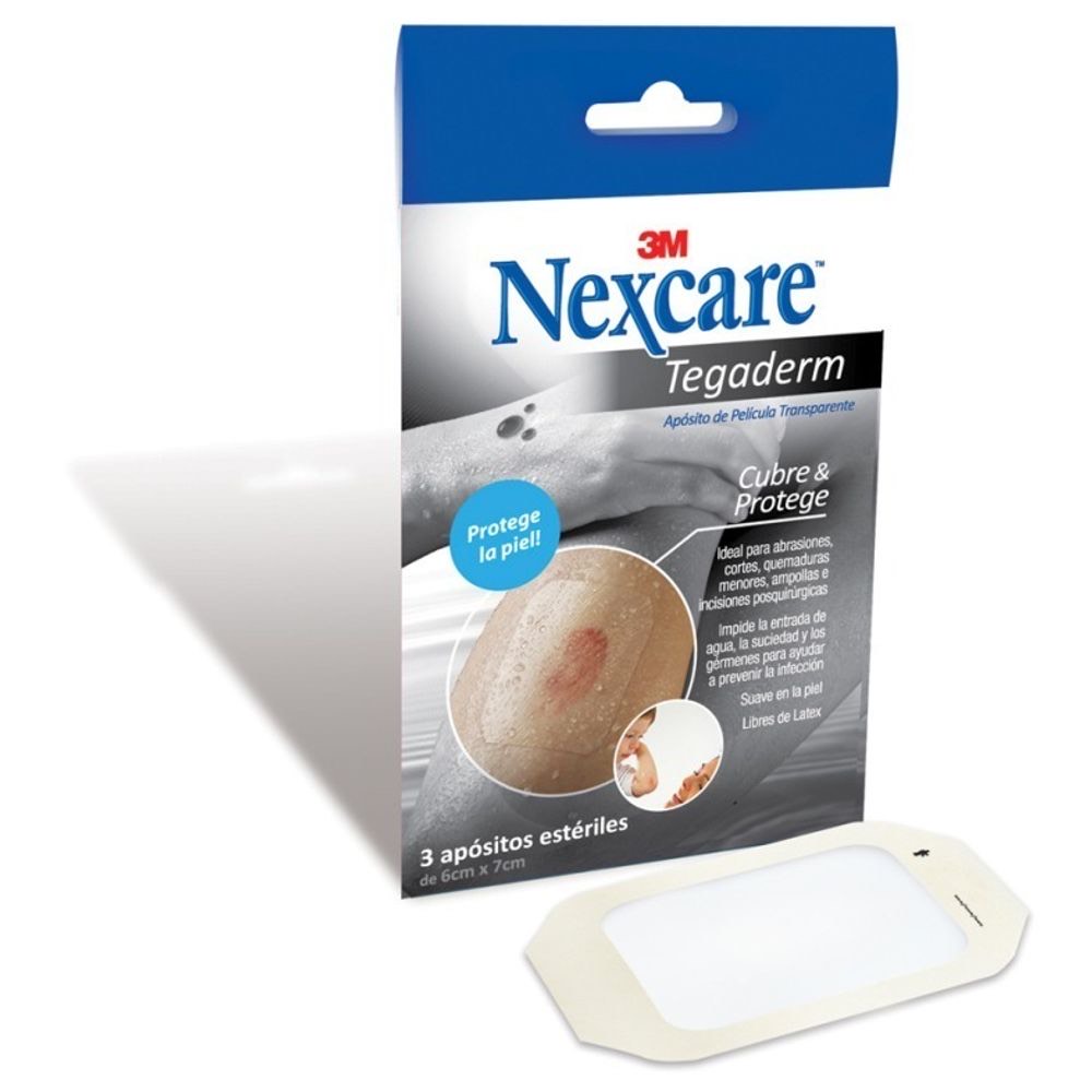 Tegaderm 3m Nexcare Parches Invisibles 6x7 Cm Farmacia Del Hospital